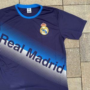 Real Madrid Football Club Soccer Jersey T Shirt Futbol Size Medium